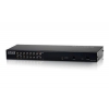 Коммутатор CAT5 KVM IP 1L/1R 16PORT KH1516AI-AX-G ATEN КВМ Переключатель/Switch ATEN {KH1516AI-AX-G} 19", VGA/SVGA+KBD+MOUSE, 2>16 портов/port (PS2/USB/Sun+VGA)/RS232, без модулей, (спец.модули/адаптеры и UTP;DDC2B;каскад. до 256;управл.1 локал.+1 удал.TCP/IP)
