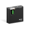 Мобильный аккумулятор Hiper MP5000 Li-Ion 5000mAh 2.1A+1A черный 2xUSB (MP5000 BLACK)