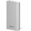 Мобильный аккумулятор Hiper MPX20000 Li-Pol 20000mAh 3A+3A+2.4A серебристый 2xUSB (MPX20000 SILVER)