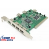 Controller PCI, USB 2.0, 2 port-ext, 2 port-int / IEEE 1394, 2 port-ext, 1 port-int