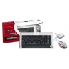 Genius Wireless TwinTouch LuxeMate Pro (Кл-ра, М/Мед, USB, FM+Мышь, 3кн, Roll, Optical, USB, FM)+зар.от USB