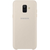 Чехол (клип-кейс) Samsung для Samsung Galaxy A6 (2018) Dual Layer Cover золотистый (EF-PA600CFEGRU)