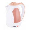 Чайник Endever KR-354, 2200Вт, 2.0л, пластик, белый/розовый