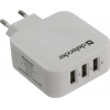 Defender UPA-30 <83535> Зарядное устройство USB (Вх. AC100-240V, Вых. DC5V,  3xUSB 2A)