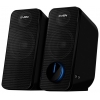 Колонки Sven 470,чёрный,USB,2.0, мощность 2x6 Вт(RMS) 12 Вт, 80-20000 Гц, mini Jack, USB (SV-016326)