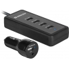 Автомобильное зарядное устройство Defender ACA-02 9.2А 5 х USB черный 83568