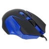 Проводная мышь Jet.A Comfort OM-U57 чёрно-синяя (1000/1600dpi, 3 кнопки, USB) (OM-U57 Black&Blue)