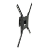 Кронштейн Kromax Optima-402 черный 15"-55" настенный от стены 68.5мм наклон +5°/-12° VESA 400х400мм (28009)