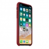 MQTE2ZM/A Apple iPhone X Leather  Case - (PRODUCT)RED