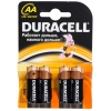 Батарейки DURACELL (АА) LR6-4BL BASIC CN 4 шт (Б0026815)