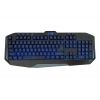 Проводная клавиатура Jet.A GamingLine K19 LED со светодиодной подсветкой, 110 клавиш, USB, чёрная (K19 LED Black)