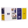 Печатающая головка (№80) + Cleaner  HP C4823A  YELLOW для HP designjet  1000 series