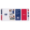 Печатающая головка (№80) + Cleaner  HP C4822A  MAGENTA для HP  designjet  1000  series