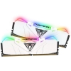 Память PATRIOT Viper RGB Gaming DDR4 Общий объём памяти 16Гб Module capacity 8Гб Количество 2 3200 МГц Множитель частоты шины 16 1.35 В RGB белый PVR416G320C6KW