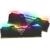 Память DDR4 16Gb 2x8GB (pc-25600) 3200MHz Patriot Viper4 Black CL16 LED RGB PVR416G320C6K
