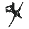 Кронштейн VLK TRENTO-18 black, для LED/LCD TV 20"-55", max 30 кг, настенный, 5 ст свободы, max VESA 400x400 мм. (51035)