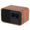 Радиоприемник MAX MR-332 Bluetooth, FM радио, MP3/WMA с USB/microSD,Li-ion аккумулятор, Время работы более 8 часов, цвет Brown Wood/Black (30036)