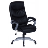 Кресло руководителя Бюрократ CH-S840/BLACK черный искусственная кожа  (пластик серебро)