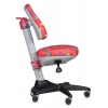 Кресло детское Бюрократ KD-2/R/LB-Red красный  божьи  коровки  LB-Red