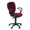 Кресло Бюрократ  CH-513AXN/#Ch бордовый JP-15-6