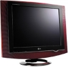 17"    TV/MONITOR LG M1740A-RZ <Red> Flatron (LCD, 1280x1024, D-Sub, DVI, S-Video, RCA, ПДУ)