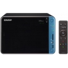 Сетевое хранилище QNAP TS-653B-8G Сетевой RAID-накопитель, 6 отсеков для HDD, 2 HDMI-порта. Intel Celeron J3455 1,5 ГГц, 8 ГБ.