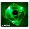 Thermaltake <A1928> Thunderblade 120mm LED FAN (SMART, Green LED Light, 120x120x25mm, 21дБ, 2000об/м)