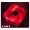 Thermaltake <A1927> Thunderblade 120mm LED FAN (SMART, Red LED Light, 120x120x25mm, 21дБ, 2000об/м)
