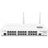 Коммутатор MikroTik CRS125-24G-1S-2HnD-IN Cloud Router Switch 125-24G-1S-IN with Atheros AR9344 CPU, 128MB RAM, 24xGigabit LAN, 1xSFP, RouterOS L5, LC