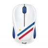 Мышь беспроводная Logitech M238 France USB(Radio) оптическая, 1000 dpi, 2 кнопки + колесо (910-005404)