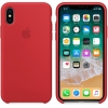MQT52ZM/A Apple iPhone X Silicone Case  - (PRODUCT)RED