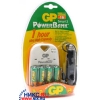 Зарядное уст-во GP <GPPB14GS250SACA-C4> PowerBank Smart2 (NiCd/NiMH, AA/AAA) +AAx4шт. аккум.+авто.адаптер