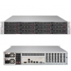 SuperMicro 2U 6029P-E1CR12L (LGA3647, C621, 2xPCI-E, SVGA, SATA RAID,12xHS SATA, 2x10GbLAN,  16DDR4 1200W HS)