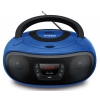 Аудиомагнитола Hyundai H-PCD240 синий/черный 4Вт/CD/CDRW/MP3/FM(dig)/USB/SD/MMC/microSD