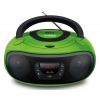 Аудиомагнитола Hyundai H-PCD260 зеленый/черный 4Вт/CD/CDRW/MP3/FM(dig)/USB/SD/MMC/microSD
