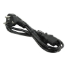 Кабель компьютер-розетка 1.8метра 220V (EURO) <VDE> ССА, 3G*0,5mm2 Aopen <ACE021-1.8M>