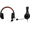 Наушники с микрофоном Genius HS-520 <Black> (шнур 2.3м, с регулятором  громкости) (31710203100)