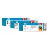 Картридж струйный HP №91 C9481A фото черный x3уп. для HP  DJ Z6100