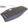 Клавиатура Genius ErgoMedia 700 <Blue> <USB&PS/2>  105КЛ+36КЛ М/Мед+Scroll
