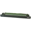 Patch Panel 19" 1U, телефонная, 50 port RJ-45 разъём 110, кат  3, Exalan <EX09-102/T50>