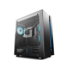Корпус Deepcool NEW ARK 90 , ATX, без БП, большое боковое окно, черный, установлена СВО с внешней потоковой трубкой