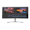 Монитор 38" LG 38WK95C-W CURVED White IPS, 3840x1600, 5ms, 300 cd/m2, 1000:1 (Mega DCR), HDMI*2, DP, USBx2, 10Wx2, Headph.Out, HAS, vesa (38WK95C-W.ARUZ)