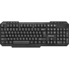 Беспроводная клавиатура ELEMENT HB-435 RU BLACK 45435 DEFENDER