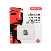 Карта памяти MicroSDHC 32GB Kingston Canvas Select 80R CL10 UHS-ISP без адаптера (SDCS/32GBSP)