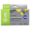 Картридж струйный Cactus CS-EPT344 желтый (15.4мл) для Epson  Stylus  Photo  2100