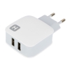 Сетевое зарядное устройство HARPER WCH-8220 Белый, 2хUSB, 2,4A (H00001473)