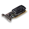 Проф видеокарта 4Gb <PCI-E> PNY nVidia Quadro P1000 <GDDR5, 128 bit, 4*mDP, Low profile, ATX+LP Bracket, 4xmDP to DVI adapter, bulk> (VCQP1000DVIBLK-1)