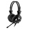 Гарнитура  A4Tech HS-28 серебристый/черный 1.8м (HS-28 (SILVER BLACK))