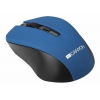 Мышь беспроводная CANYON CNE-CMSW1BL  CNE-CMSW1(Wireless, Optical 800/1000/1200 dpi, 4 btn, USB, power saving button), синий