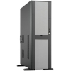 Bigtower Chieftec CA-01B-B-SL Black ATX 400W (24+4+6пин), с дверцей